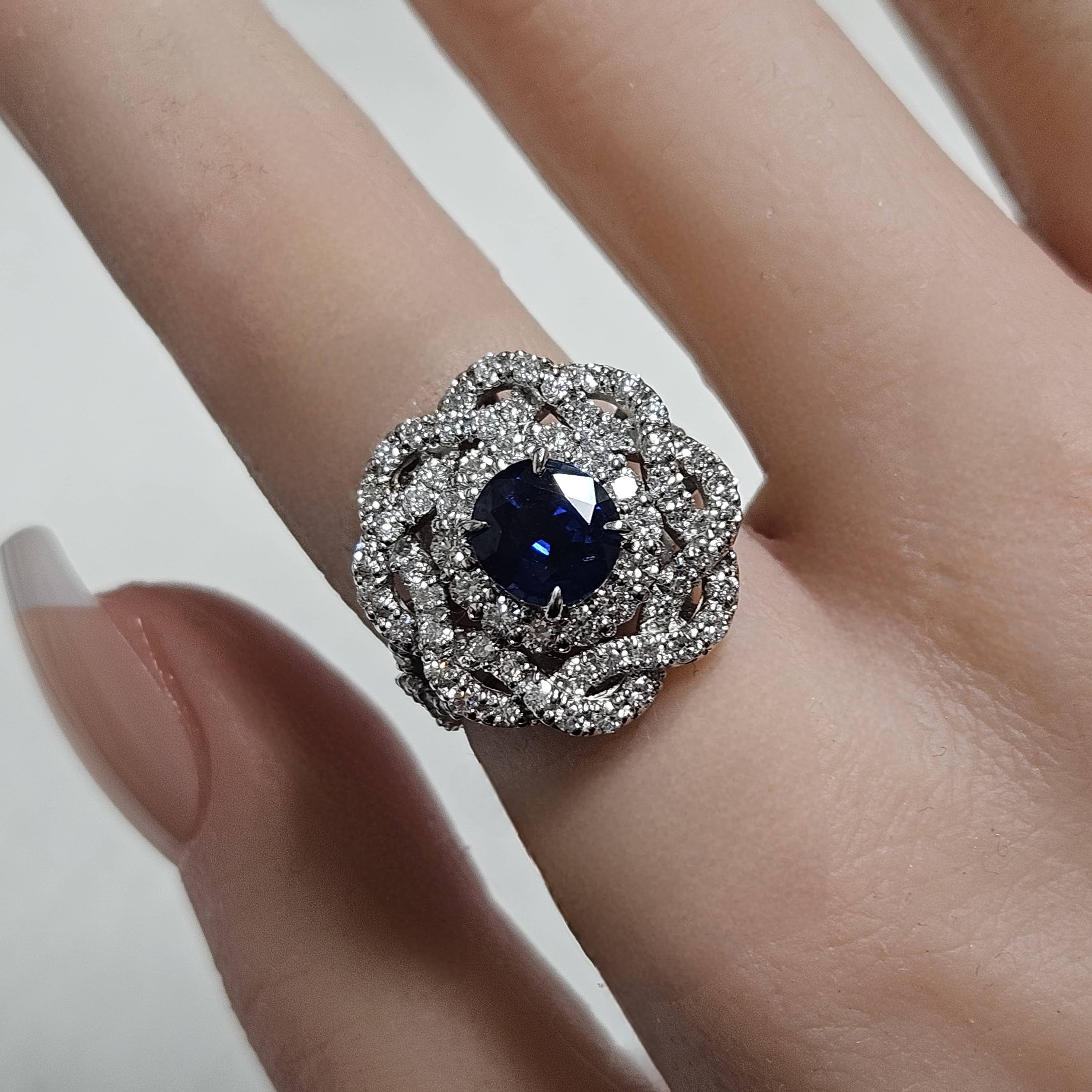 ジュエリー リフォーム サファイア リング 御徒町